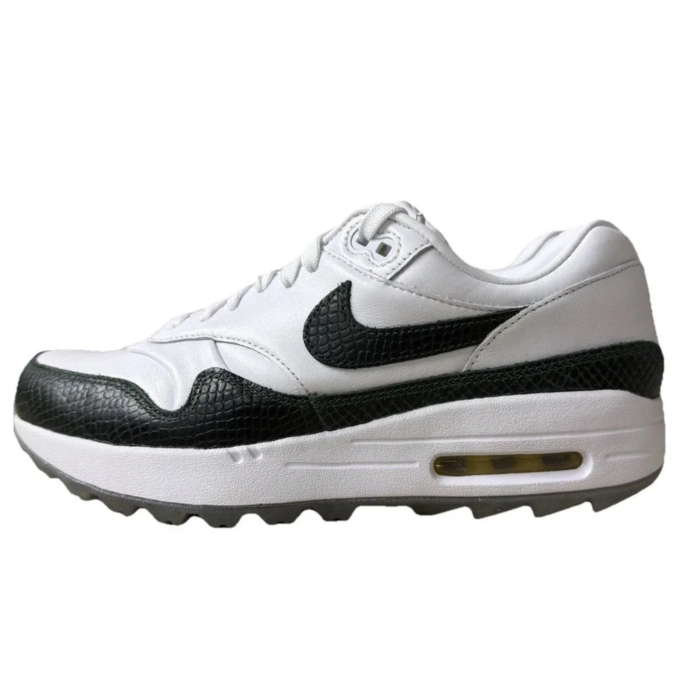 Nike Air Max 1 Golf Masters White Green Snakeskin | BQ4804-100 Men Size 7